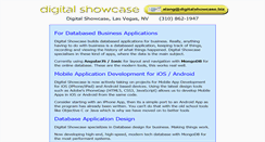 Desktop Screenshot of digitalshowcase.biz